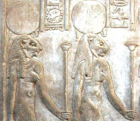 Cat Goddesses, Bastet and Sekhmet